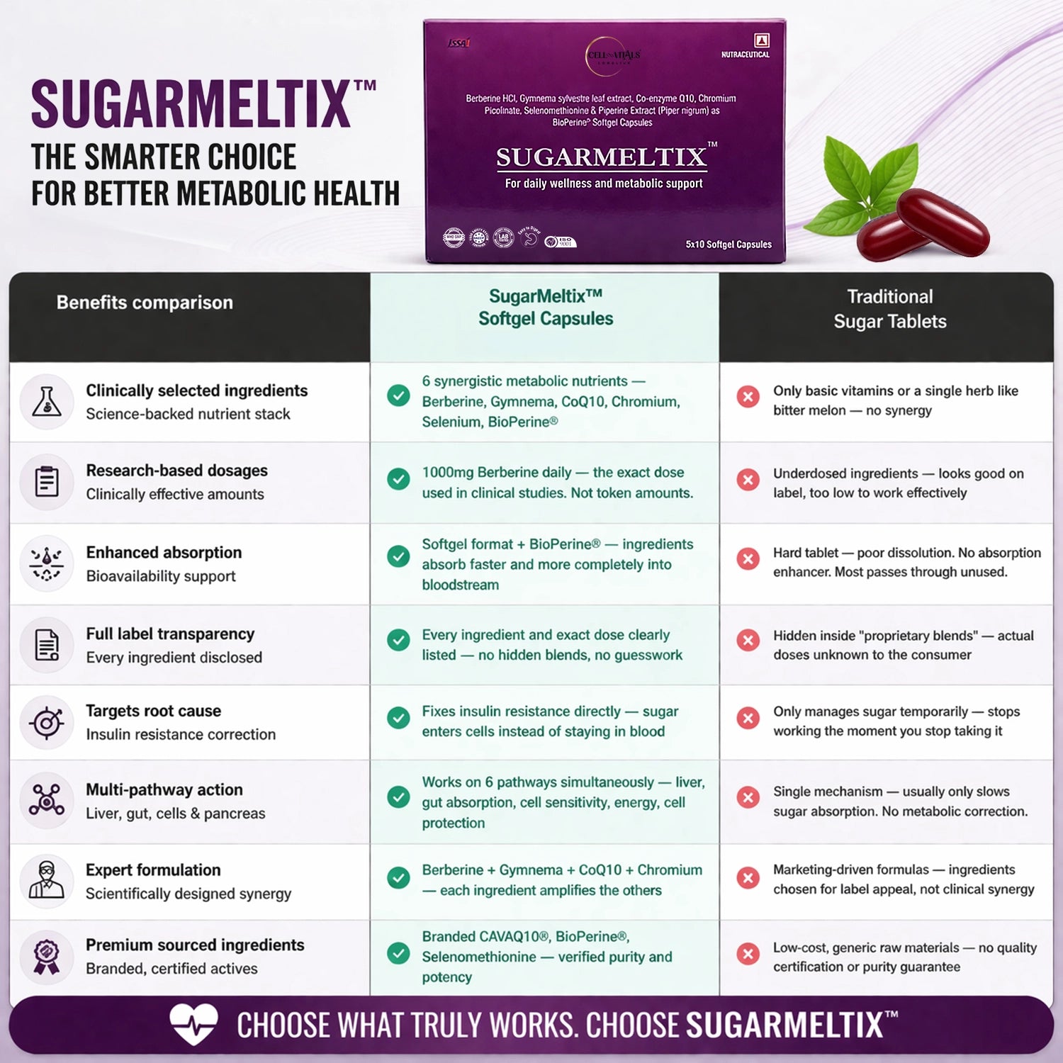 SugarMeltix™️ | Blood Sugar and Metabolic Support
